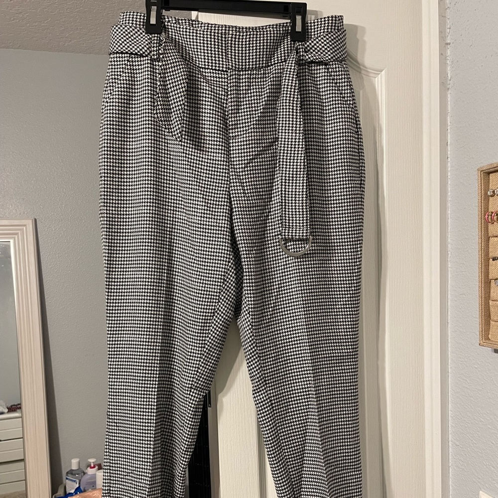 International concepts houndstooth pants